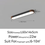 plafonnier led moderne noir bois naturel contemporain autonome flux lumineux variable certifié ccc