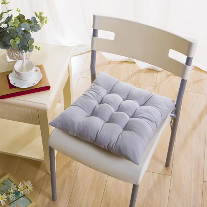 coussin dossier coussin siège polyester coton mousse pe tissage moderne fixation cordons