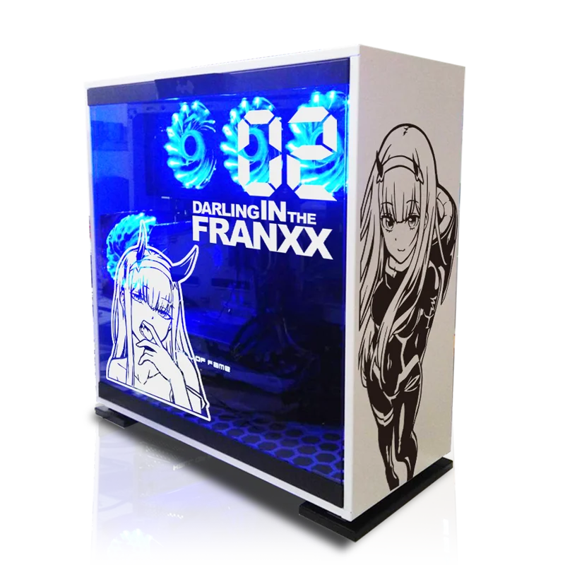 boîtes rangement anime darlings franxx blanc noir transparent modernes illustratives