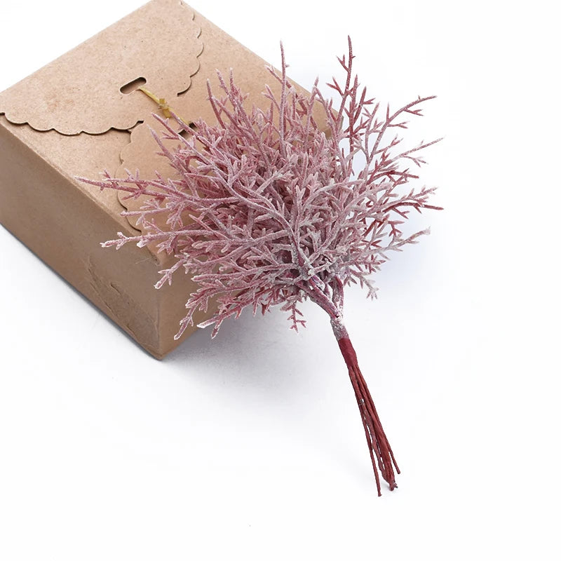 plantes artificielles couronnes fleurs multicolores decoration exterieur naturel branche exposition festive