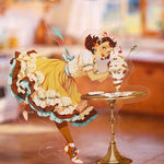 autocollants vintage multicolores personnages illustrations scènes cuisine campagne jardin opaques bricolage scrapbooking