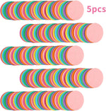 guirlande papier colorée cercles suspendus anniversaire mariage décoration fête chapeaux ballons bannières
