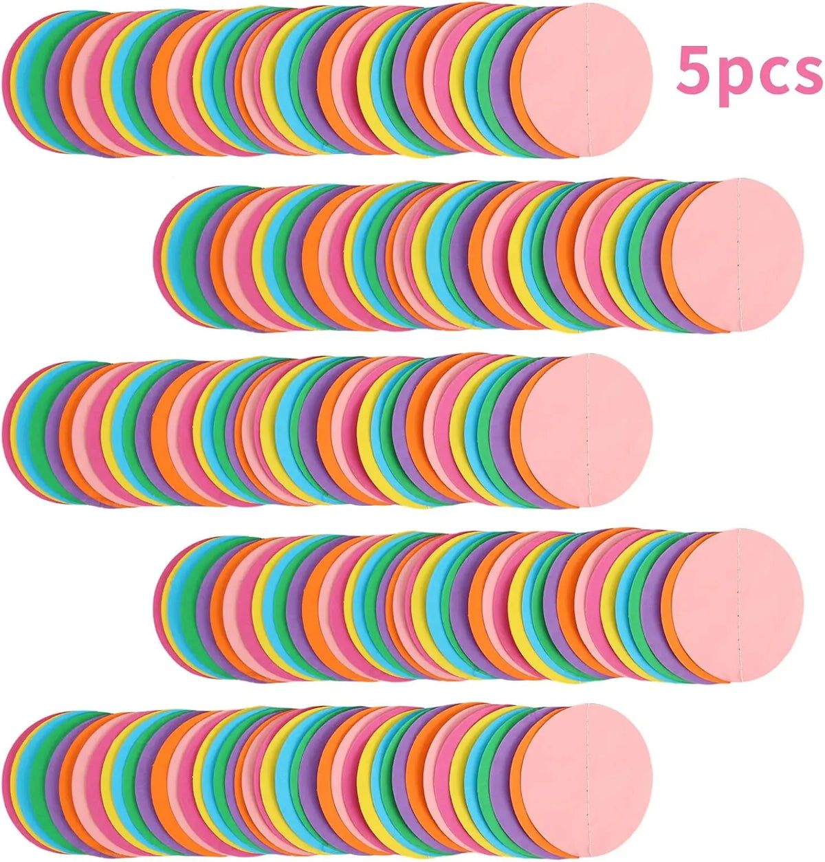 guirlande papier colorée cercles suspendus anniversaire mariage décoration fête chapeaux ballons bannières