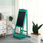 tableau noir moderne étagère bois support vis facile vert brun blanc minimaliste decoration