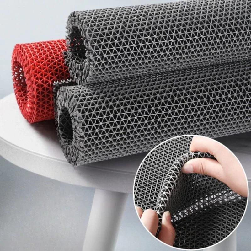 tapis sol moderne plastique mailles antidérapant salle bain cuisine maison