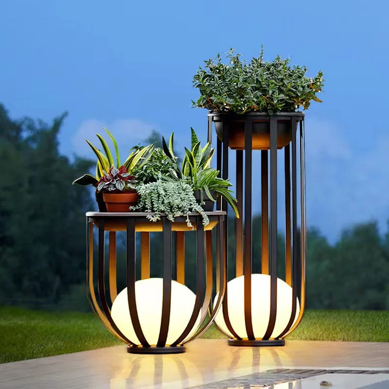 luminaire contemporain minimaliste table dappoint éclairage led noir blanc