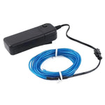fil lumineux flexible multicolore adhésif occasion fête moderne commande batterie incluses