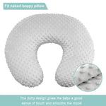 coussin portage bébé gris perçé polyester coton confortable bébé mois zipper quatre saisons