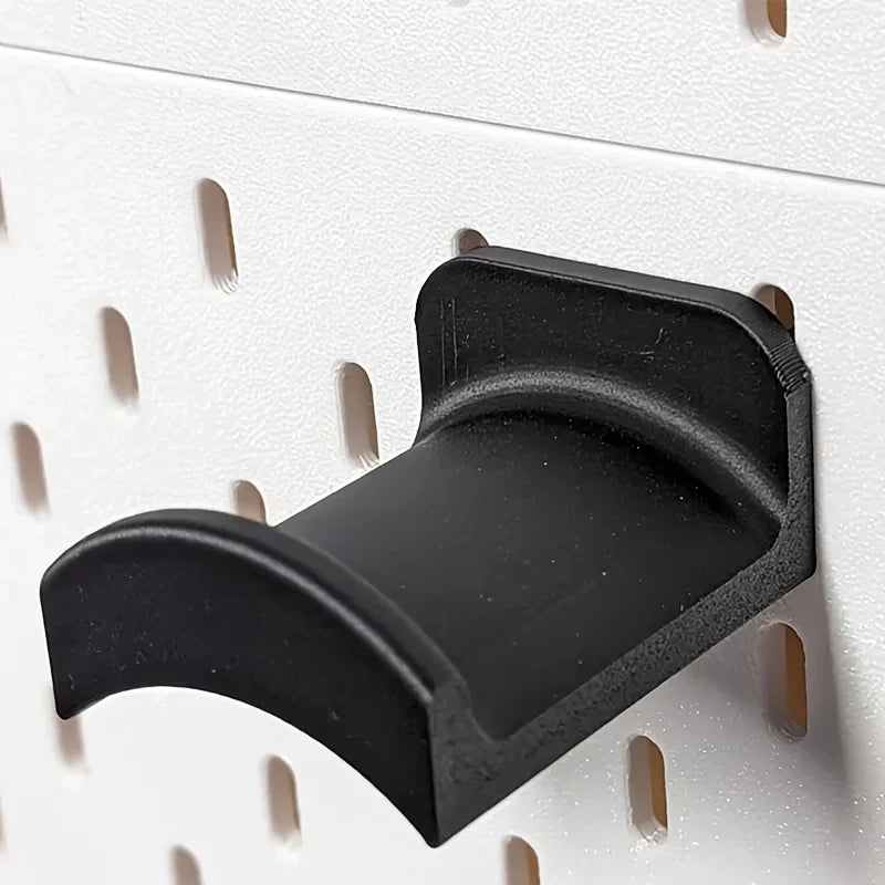 support casque noir blanc moderne adhésif organiser plastique gọn
