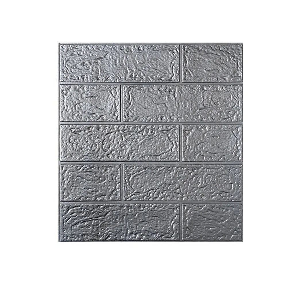panneaux decoratifs murals multicolores aspect pierre naturelle modernes adhesifs 35x38.5cm deco rouleau