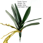 plantes artificielles feuilles cymbidium decoration maison vertes modernesintérieur ornement pot