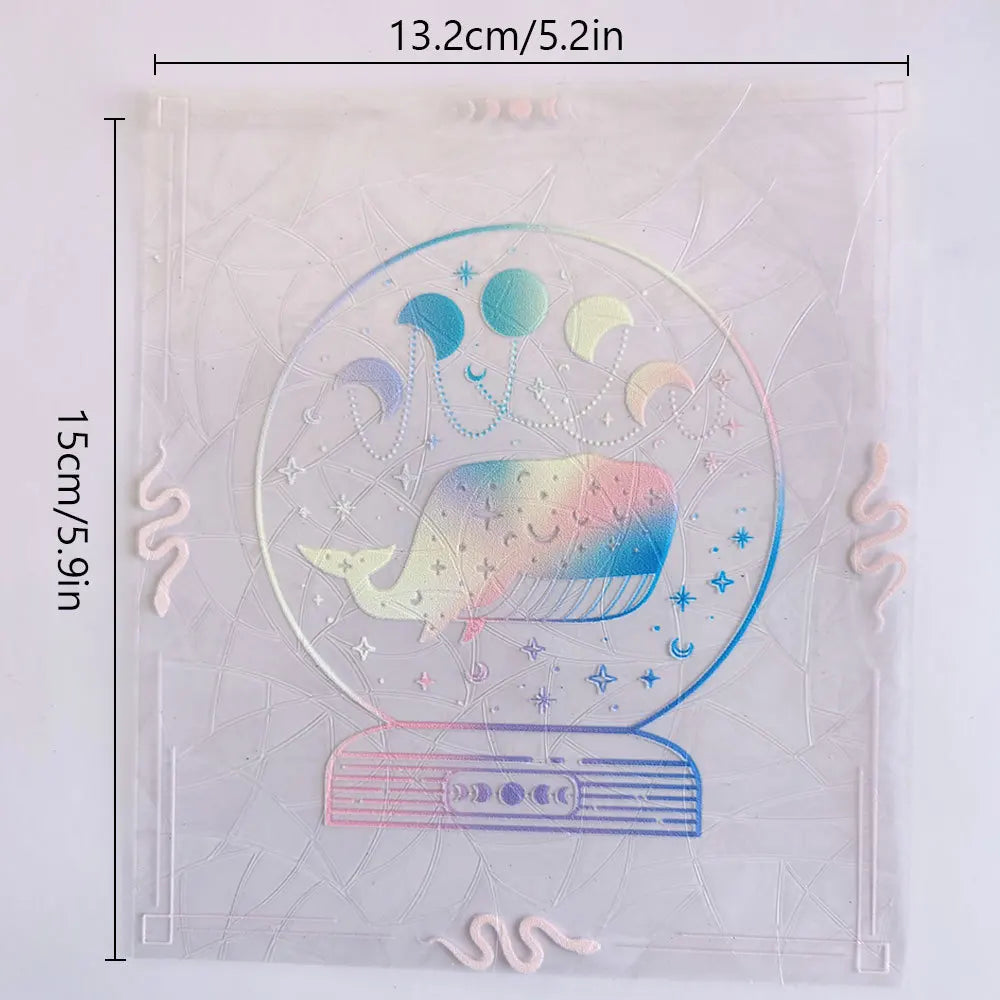 autocollant mural transparent décoratif fleurs papillon soleil texte motivation fenêtre mur intérieur maison