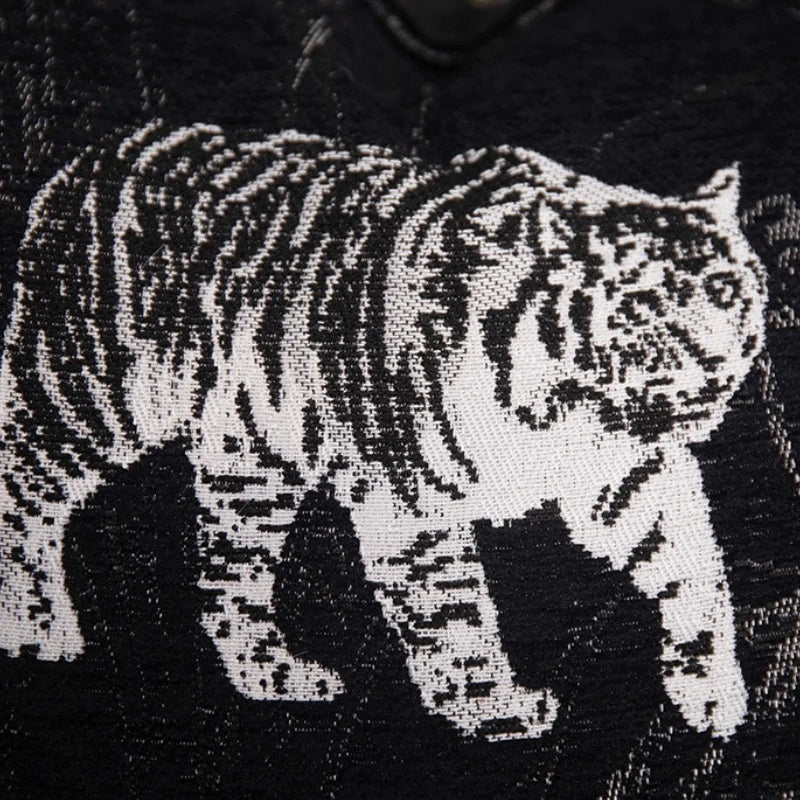 coussins imprimés animaux tigre léopard noir contemporains décoratifs sofa chaise voiture 50x50cm 45x45cm