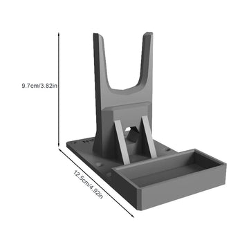 support pistolet colle chaud récupérateur colle impression 3d texturé gris bleu utilitaire maison atelier
