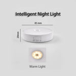veilleuse lampe nuit led charge type mouvement blanc moderne sans fixation opacité automatique chambre