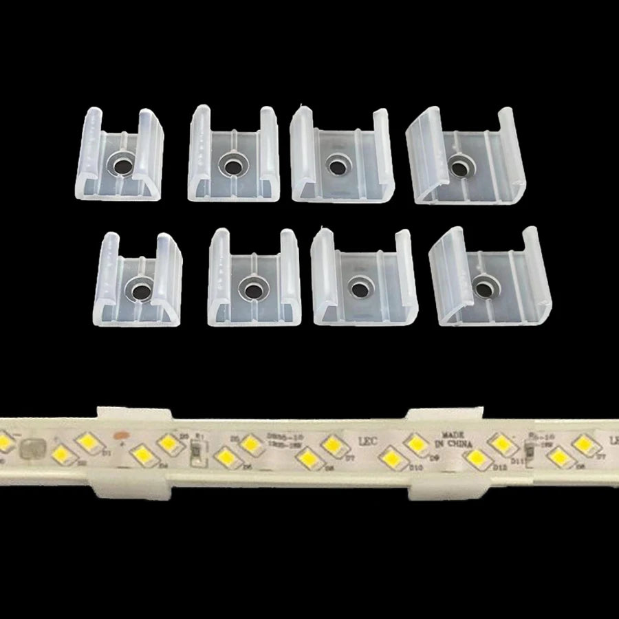 ruban led blanc moderne clips fixation certifié fcc