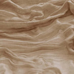 serviettes coton polyester 50x50cm beige clair texture ondulée classique maison mariage événements