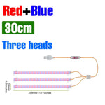 lampe led plante 30 50cm blanc rose bleu moderne clips adaptable usb