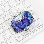 boîtes pilules compartiments bouton fermure artisanal motif abeille floral géométrique