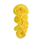 accessoire décoration mode fleur roses relief orange rose blanc rouge moderne élégant polyester