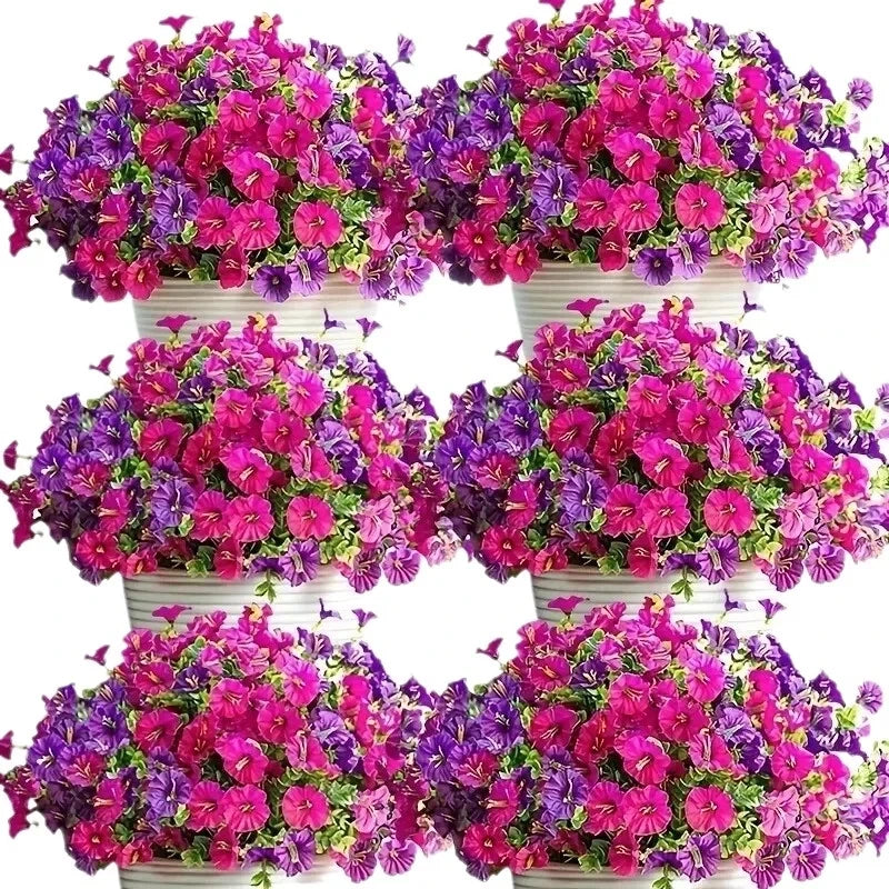décoration extérieure mariage pot suspendu fleurs soies gris classiqueextérieur anniversaire mariage