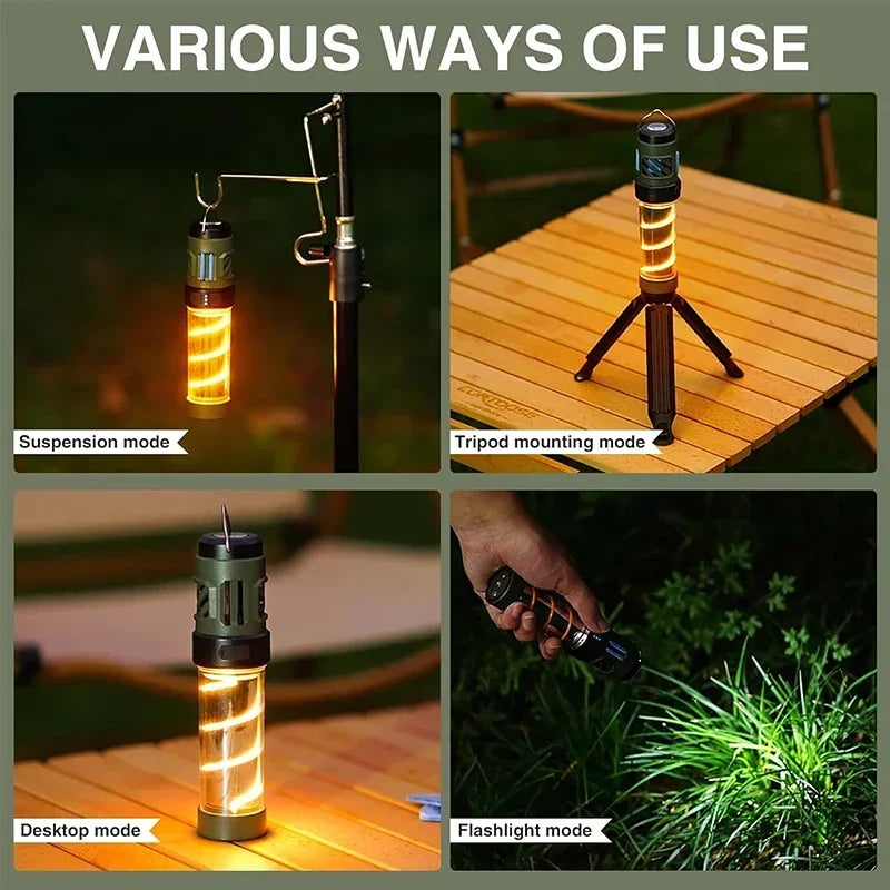 lampe portable anti moustiques camping rechargeable éclairage extérieur fishingoutil