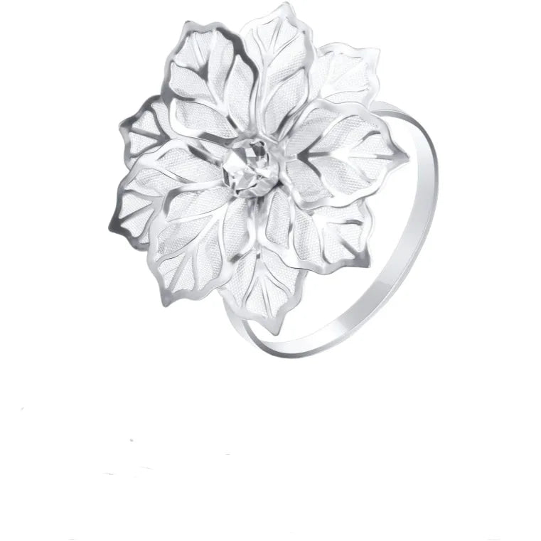 boucles serviette métal or blanc fleurs élégantes décoration table anniversaire mariage accessoires événementnels respectueux