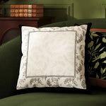 housse coussin motif floral peluche carré décoration maison lit salon voiture chambre coucher
