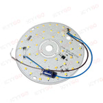 source lumineuse led 12w 24w 36w couleurs blanc moderne rond autoinstallation