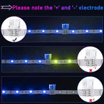 connecteurs led rubans blancs formes pvc modernes clips 24v tension basse