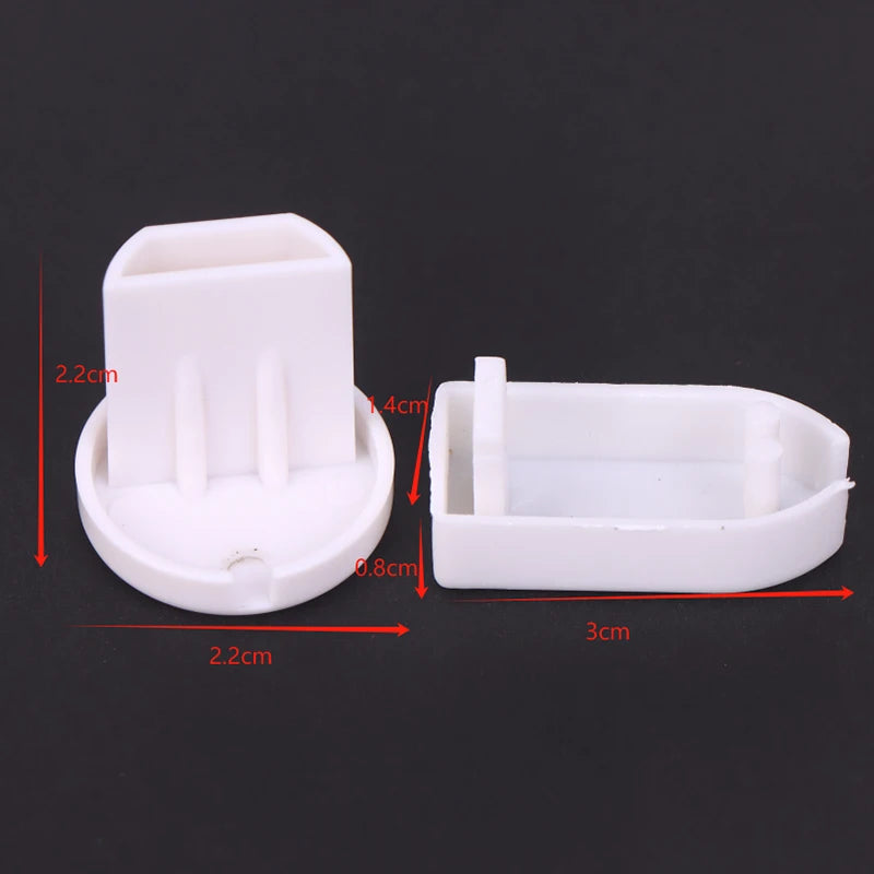 clips fixation blancs modernes pratique acier inoxydable clips antidérapants accessoires stores roulants