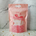 sac plastique chat licorne happy surprise baby nice day poignée détachable occasion anniversaire mariage