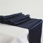 chemin table violet uni satin moderne décoration mariage fête anniversaire maison luxe chic