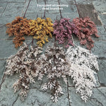 décoration maison branche séchée feuilles naturelles marron jaune violet blanc purextérieur wedding props(home)Decoration