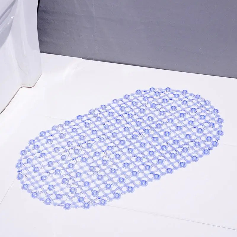 tapis bain violet rose bleu vert transparent moderne ventouses massage pvc