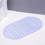 tapis bain violet rose bleu vert transparent moderne ventouses massage pvc