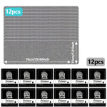 ruban antidérapant microfibre adhésif gris moderne 76cm 15cm extérieur intérieur 8pcs