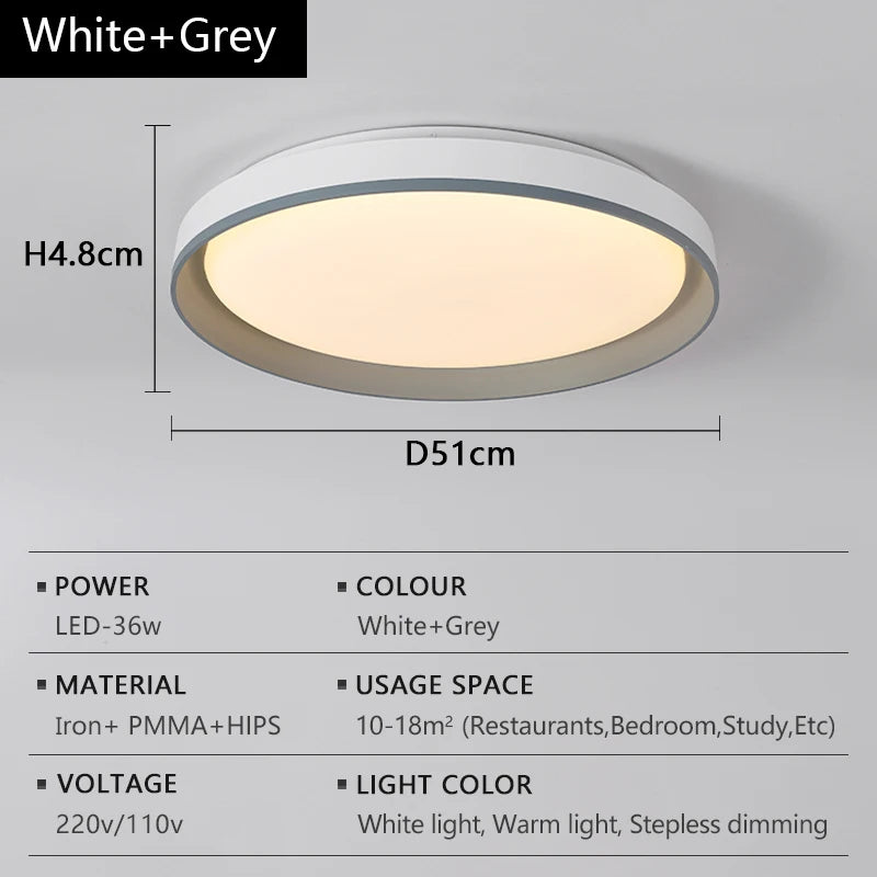 plafonnier led moderne bois naturel blanc salon chambre télécommande intensité variable éclairage intérieur