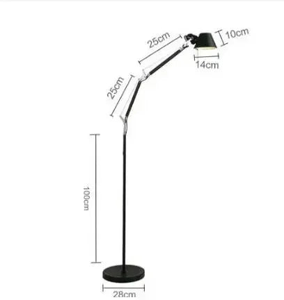 lampe moderne argentée réglable sans filaire opaquer nordiqueTouchable switch