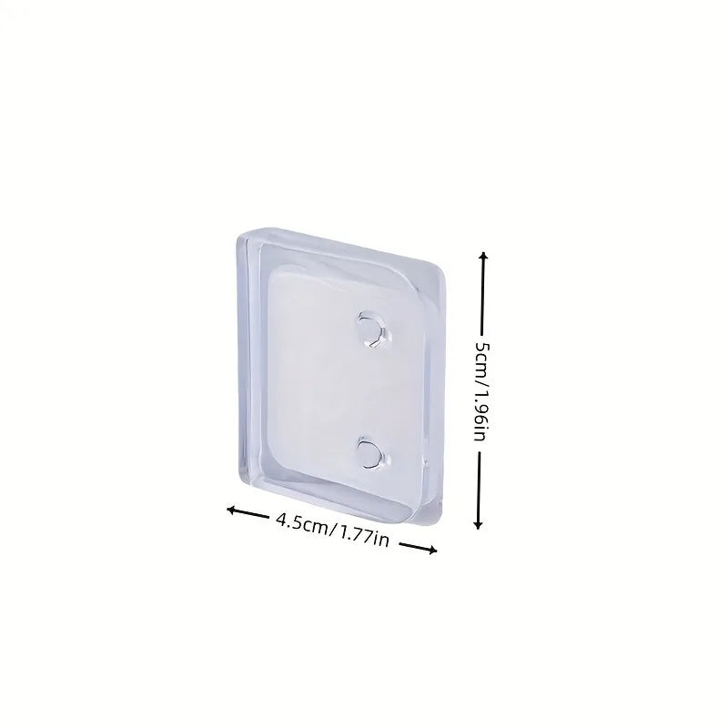 attaches rideau polonais transparentes texturées moderne minimaliste trous adhésif