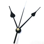 Kit mouvement horloger aiguilles décoratives pendule métal doré vintage horloge murale