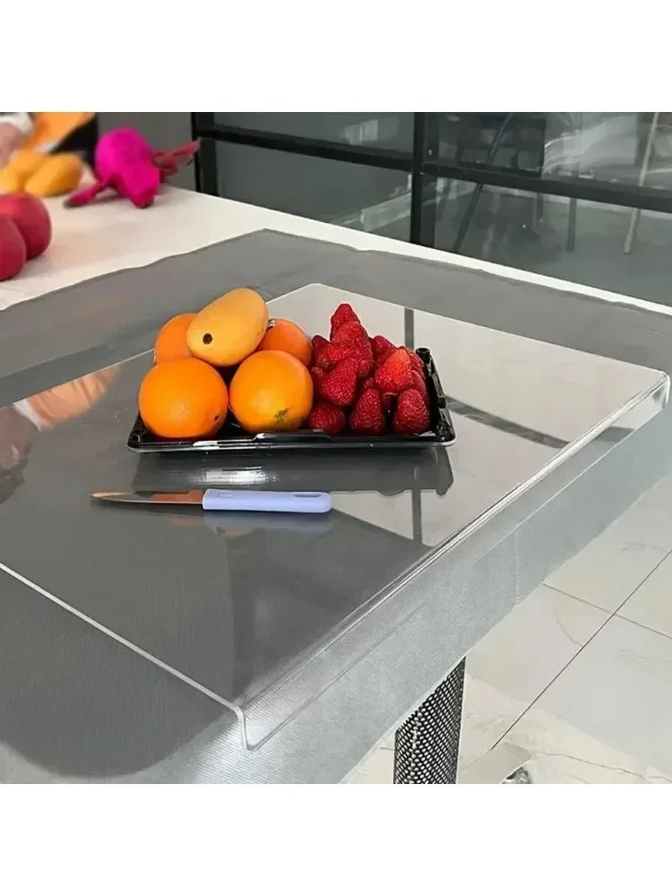 protège plan travail cuisine moderne noir facile nettoyer durable respectueux environnement bloc hachage