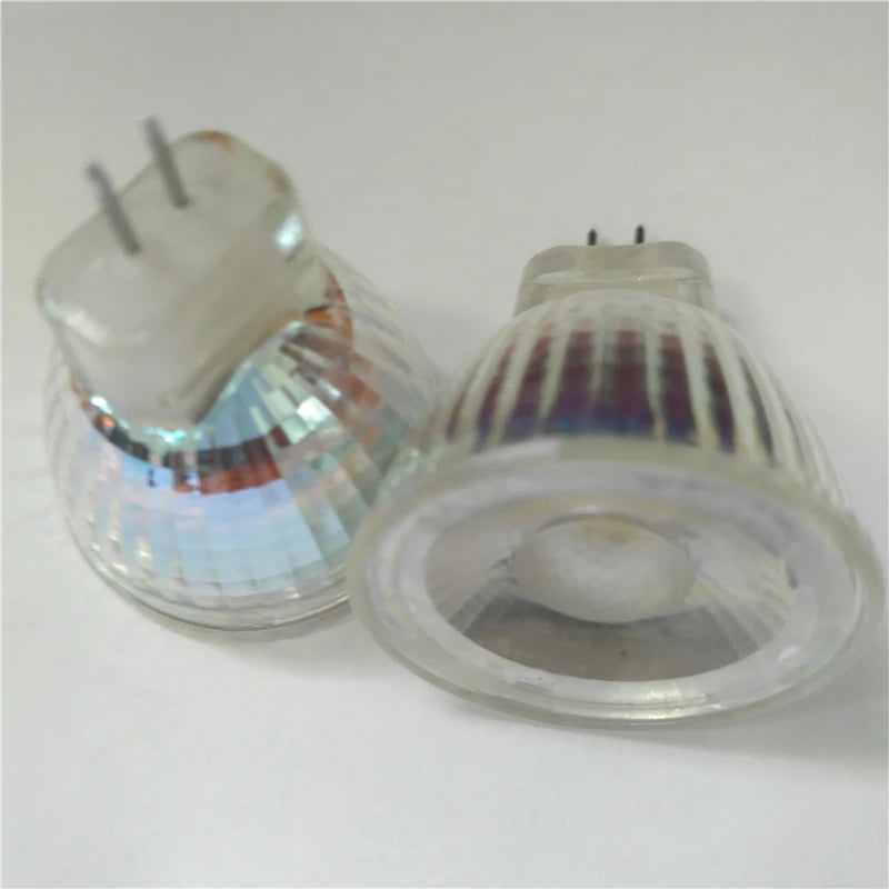 ampoule led blanc froid 5w gu10 mr11 220v 45deg rayées opaques