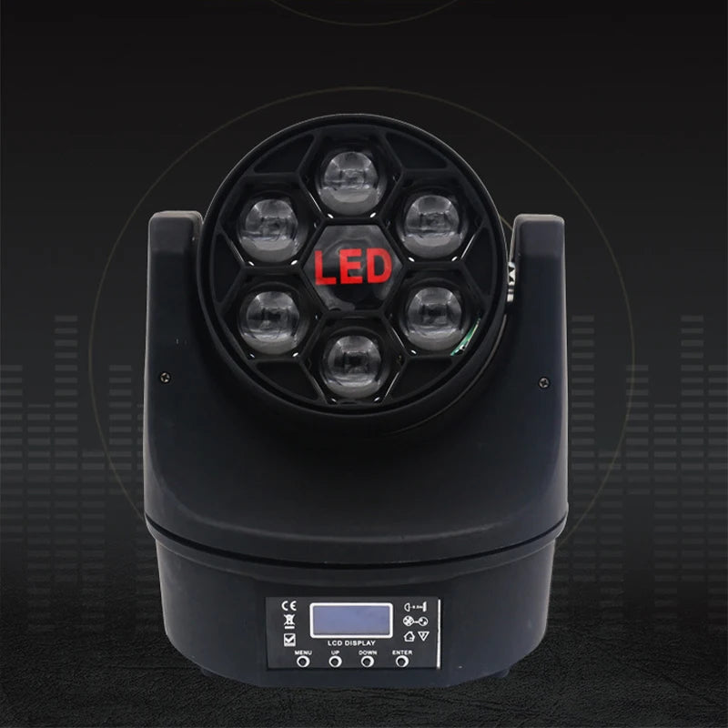 projecteur led noir moderne 100w sources lumineuses scènes dj flux lumineux 2492000