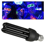 ampoule fluorescente uv e27 noir moderne détection 40w ultraviolette opaques certifications rohs ceccc