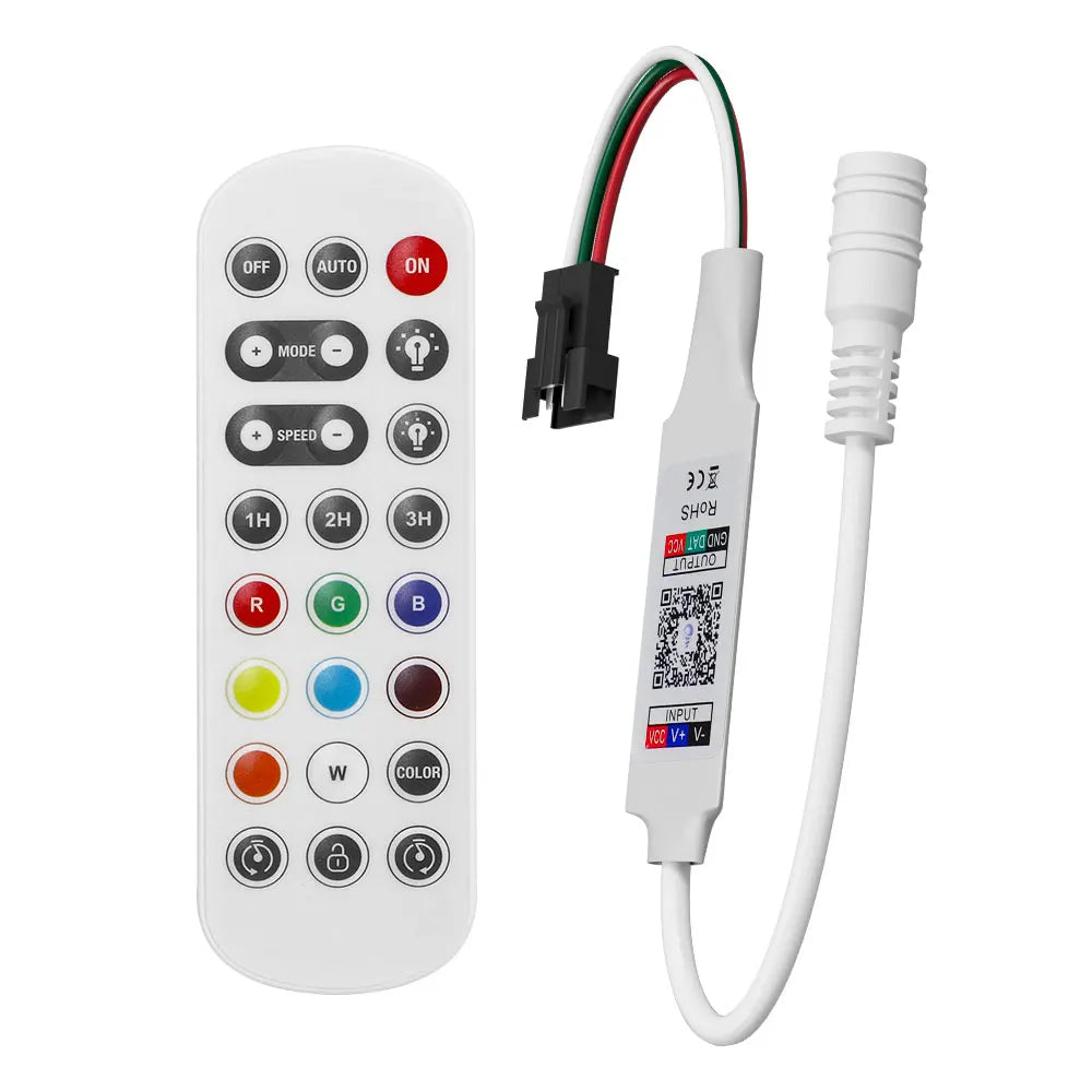 barre lumineuse led bluetooth controle app télécommande blanc moderne 524v