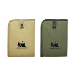 coussin pliable extérieur toile oxford 600d imperméable beige noir vert pratique léger résistant boucle