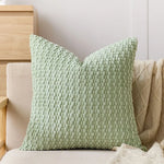 citrouilles noires halloween coussin housse orange fluffy faux duvet zippée soft deco