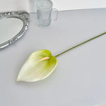 fleurs artificielles anthurium rose blanc vert violet rouge modernes mariage anniversaire intérieur