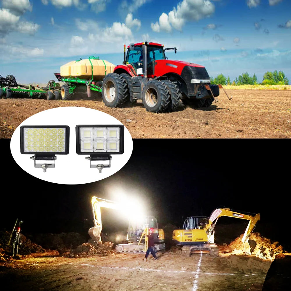 projecteurs led noirs modernes 150w 120w ip67 inondation vis fixés câbles éclairage travail
